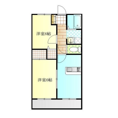 ヴィラージュ久米川の物件間取画像